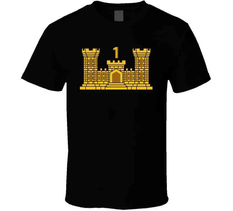 1st Engineer Battalion W Number Wo Txt T Shirt