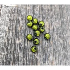 3D Beads Olive