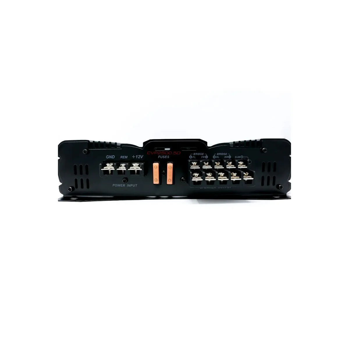 5 Channel Bridgeable Class AB Amplifier with Bass Control Knob - CVP2500.5D