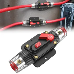 50A Circuit Breaker Reset Fuse Holder