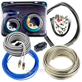 8 Gauge Amp Kit OFC Amplifier Wiring 100% Copper Elite Series AE-8K Installation