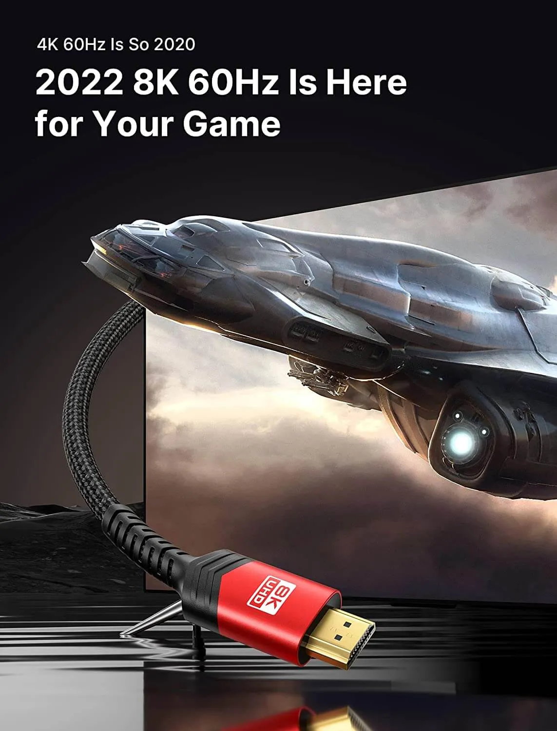 8K@60Hz HDMI Cable