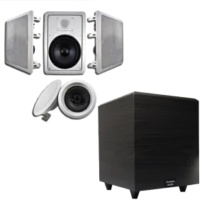 Acoustic Audio Ht 65 In Wall_Ceiling 5.1 Home Theater