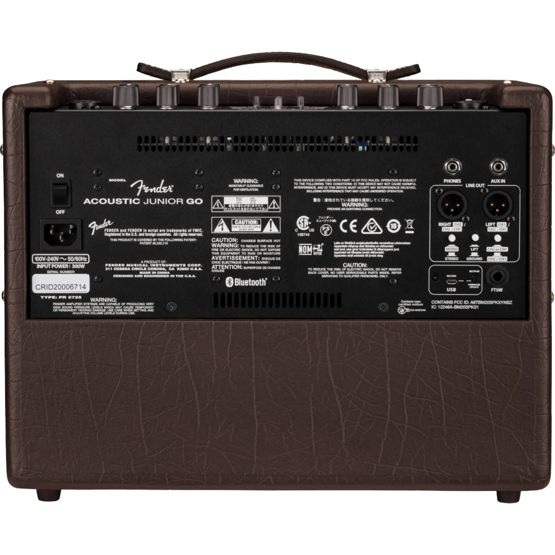 Acoustic Junior Go Busker 100w Combo