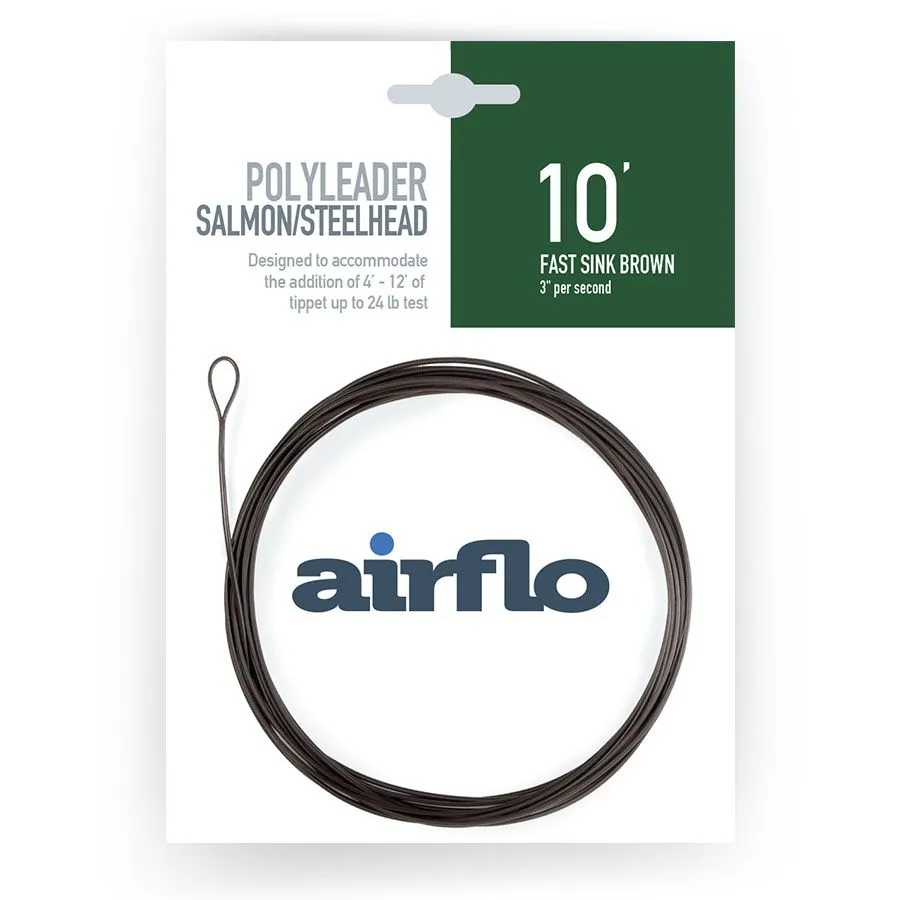 Airflo Salmon and Steelhead Polyleader, 10'