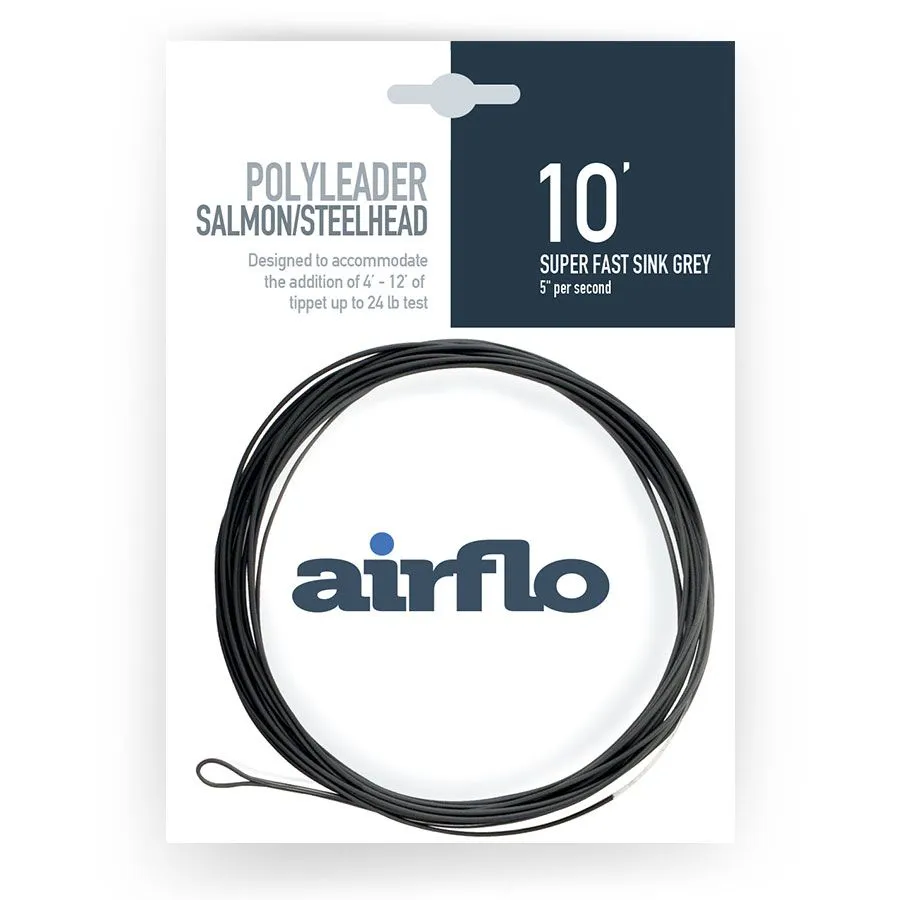 Airflo Salmon and Steelhead Polyleader, 10'