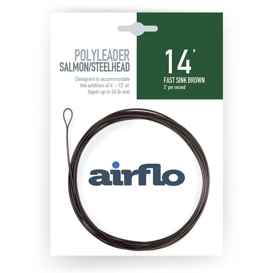 Airflo Salmon and Steelhead Polyleader, 14'