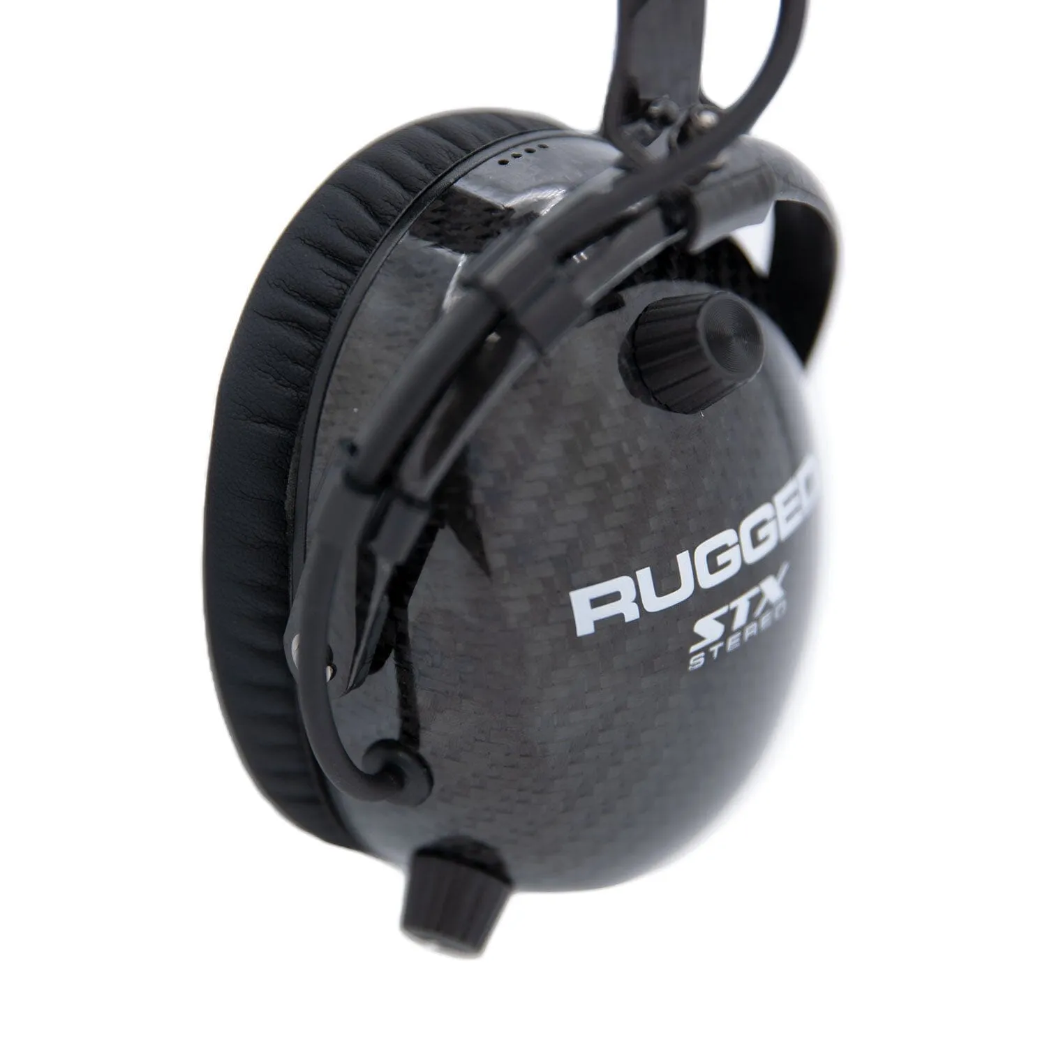AlphaBass Carbon Fiber Over the Head Headset for STEREO and OFFROAD Intercoms