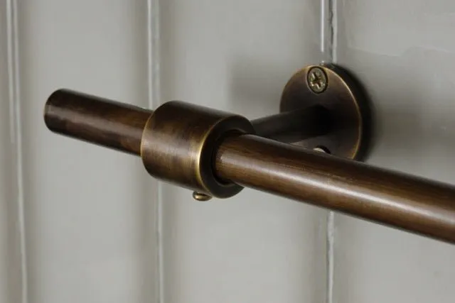Antique Solid Brass Hanging Rails