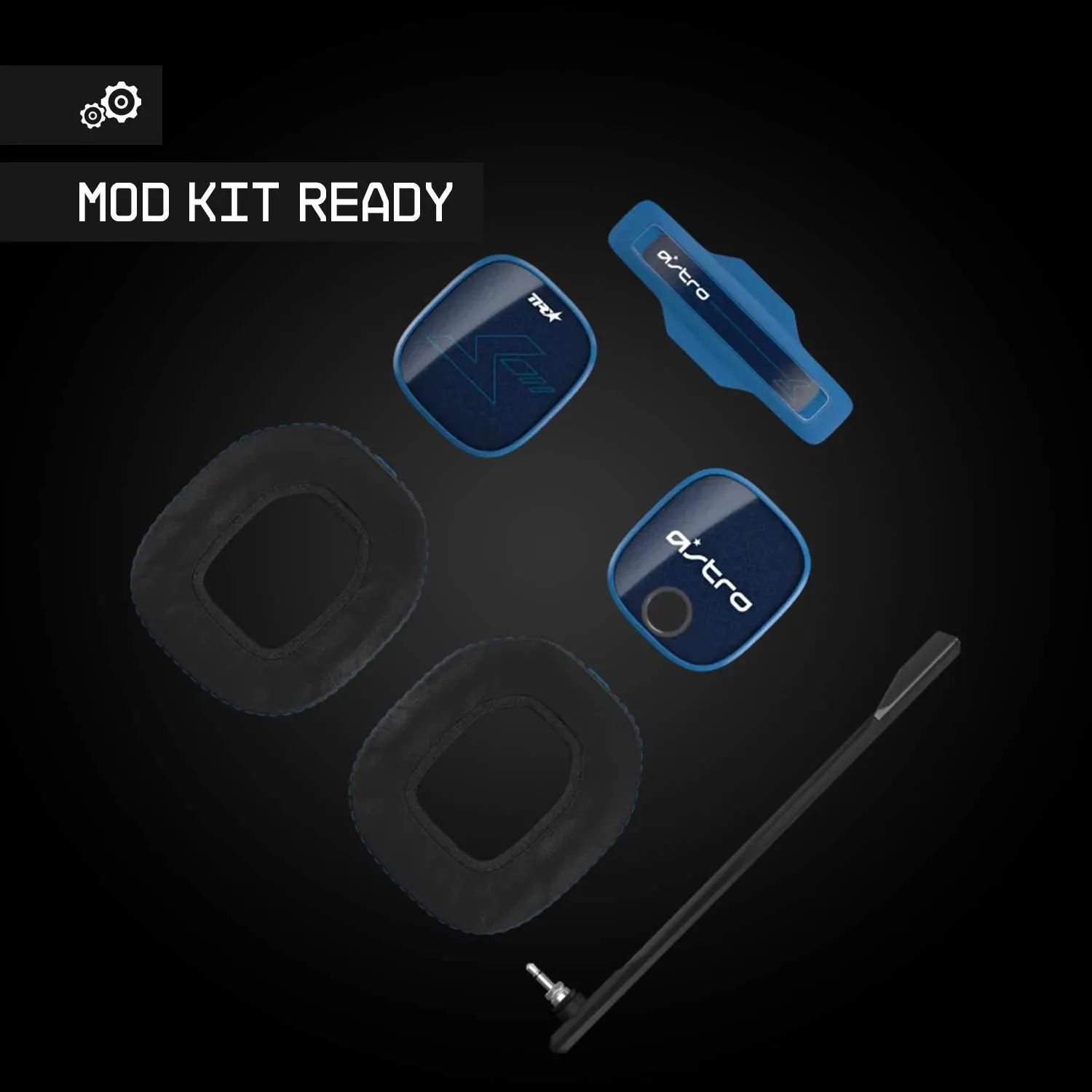 ASTRO Gaming A40 Wired Headset   MixAmp Pro - Black/Blue