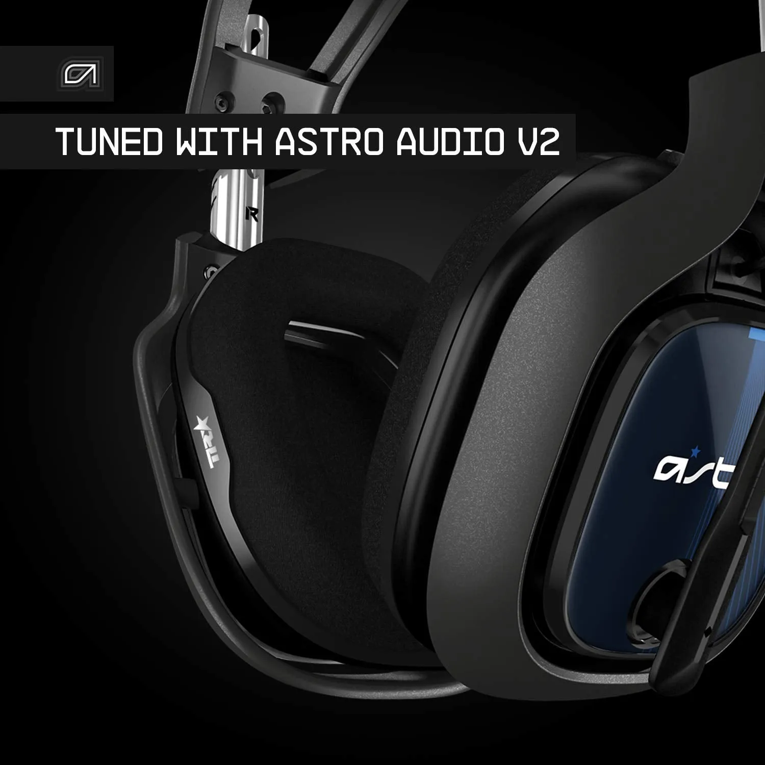 ASTRO Gaming A40 Wired Headset   MixAmp Pro - Black/Blue