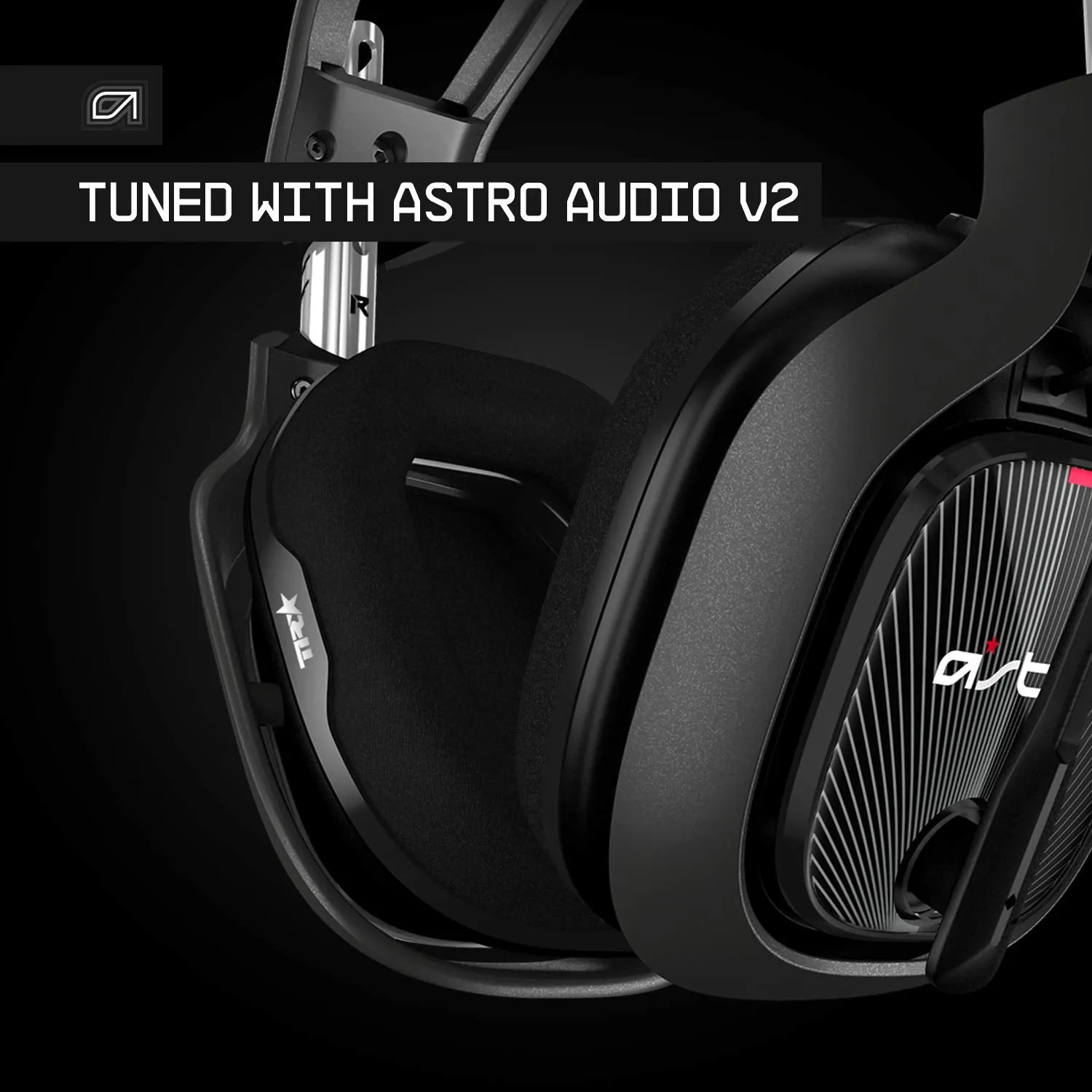 ASTRO Gaming A40 Wired Headset   MixAmp Pro - Black/Red