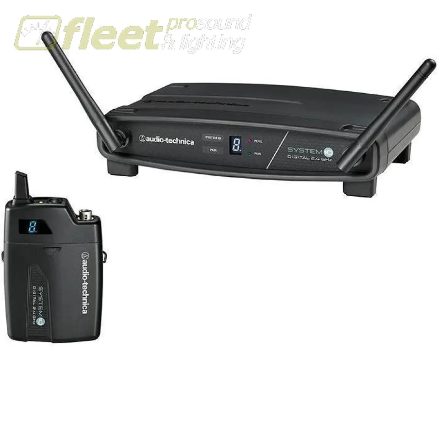 Audio Technica ATW-1101-L Wireless Lavalier Mic System with MT830 Omnidirectional mic
