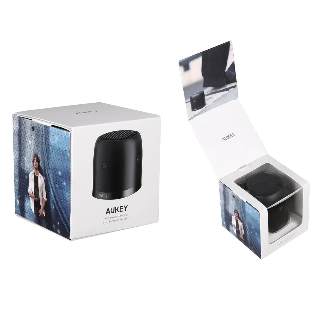 Aukey Wireless Mini Bluetooth Speaker Black
