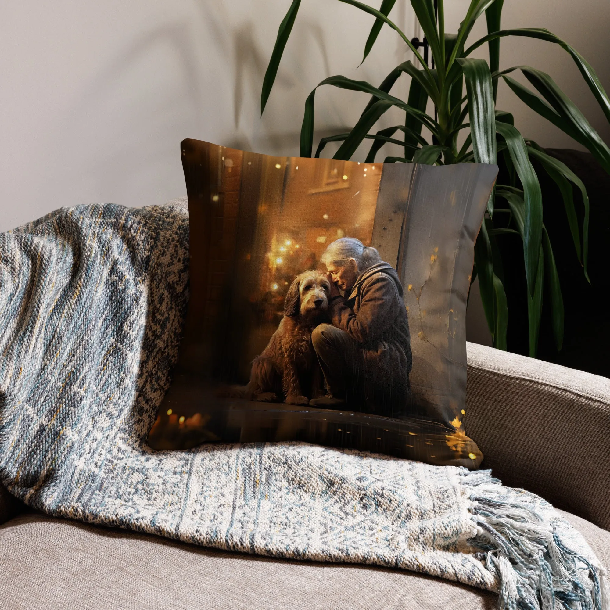 Autumn Embrace Premium Pillow