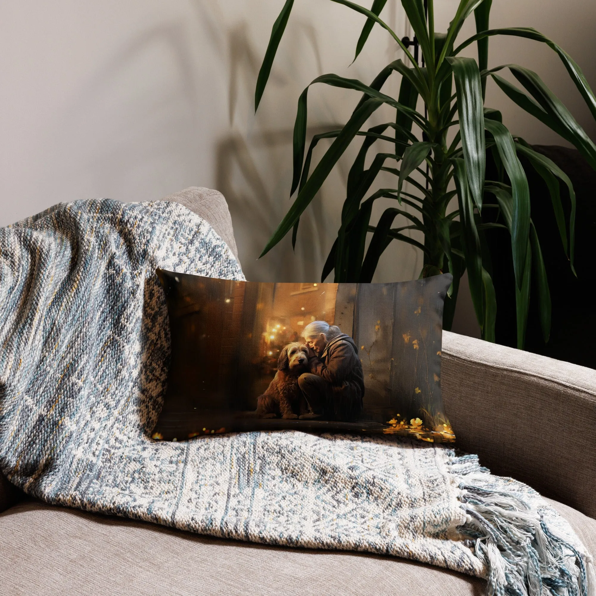 Autumn Embrace Premium Pillow
