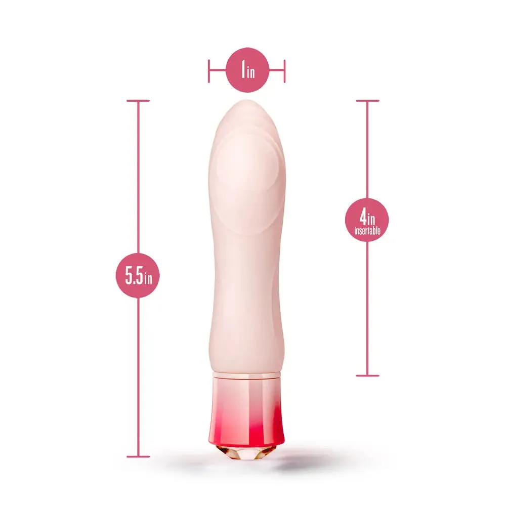 Blush Novelties Silicone Pink Rechargeable Bullet Vibrator