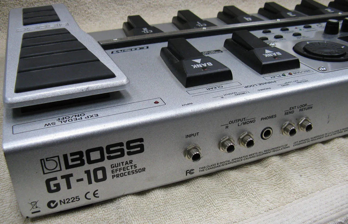 Boss GT-10 Guitar Effects Processor