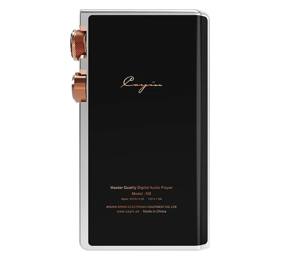 Cayin N8 Vacuum Tube DAP Portable Player DSD256 PCM32Bit/384kHz