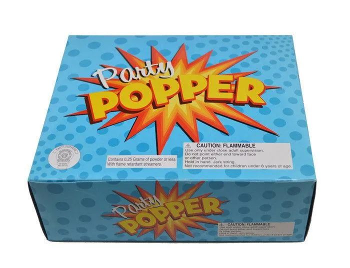 Champagne Party Poppers