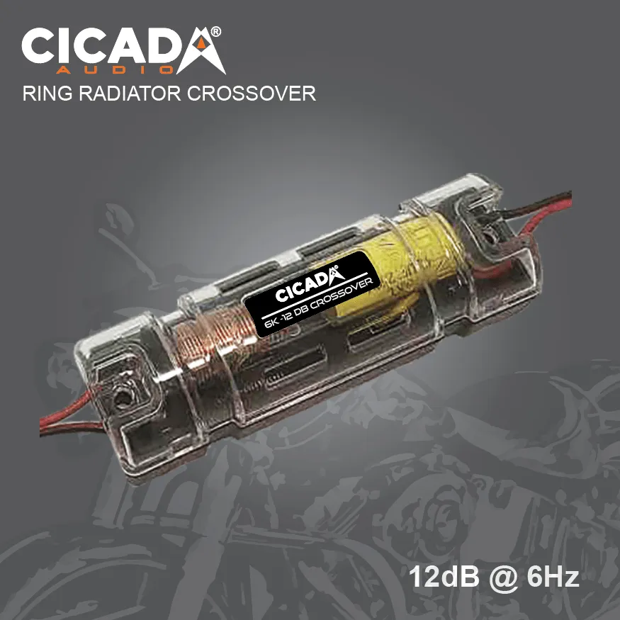 Cicada Audio RR1T 1" Ring Radiator Horn Speaker (Pair)