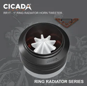 Cicada Audio RR1T 1" Ring Radiator Horn Speaker (Pair)
