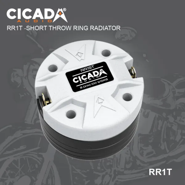 Cicada Audio RR1T 1" Ring Radiator Horn Speaker (Pair)