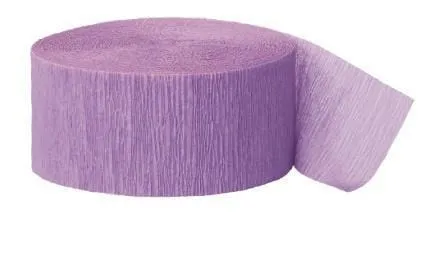 Crepe Paper Streamers (81ft)