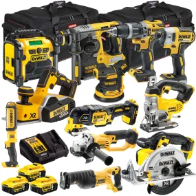 Dewalt 18V 12 Piece Cordless Combo Kit with 3 x 5.0Ah Battery & Charger T4TKIT-8144