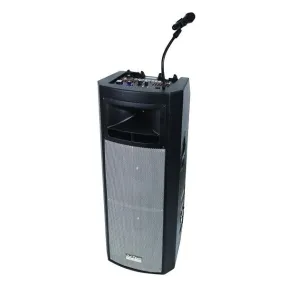 DJ-Tech iBoost 303 280w Max Active Stereo PA System w- Dual iPod Docks