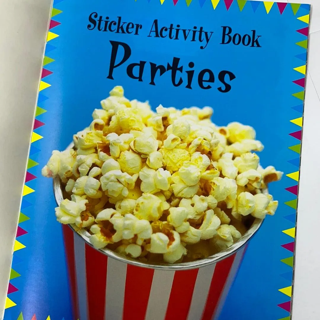 DK - Sticker Activity Book - Parties