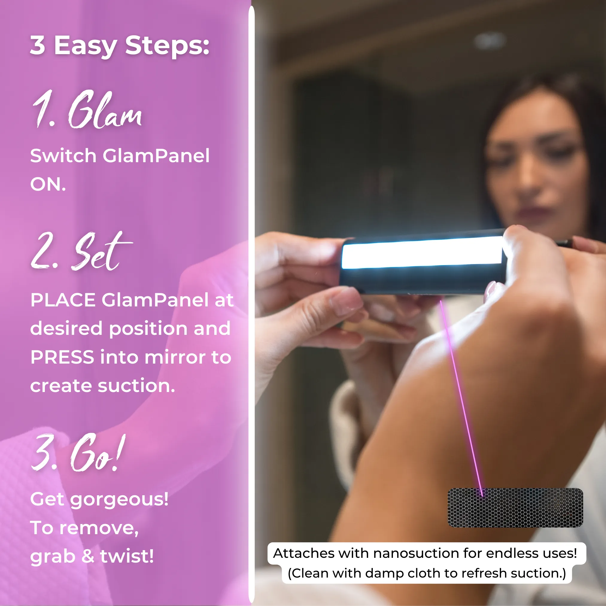 DUO Portable Makeup Light Kit