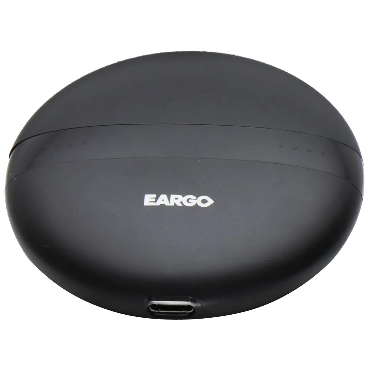 Eargo 6 Self-Fitting OTC CIC Rechargeable Hearing Aid with Case - Black