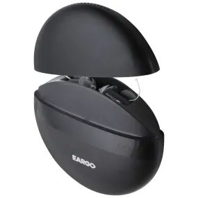 Eargo 6 Self-Fitting OTC CIC Rechargeable Hearing Aid with Case - Black