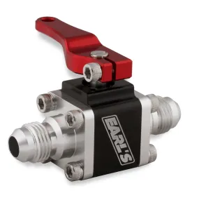 Earl's Performance 230506ERL UltraPro AN Ball Valve; -6AN Male;