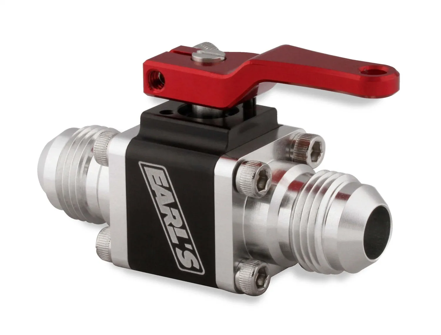 Earl's Performance 230508ERL UltraPro AN Ball Valve; For -8AN Male To Male;