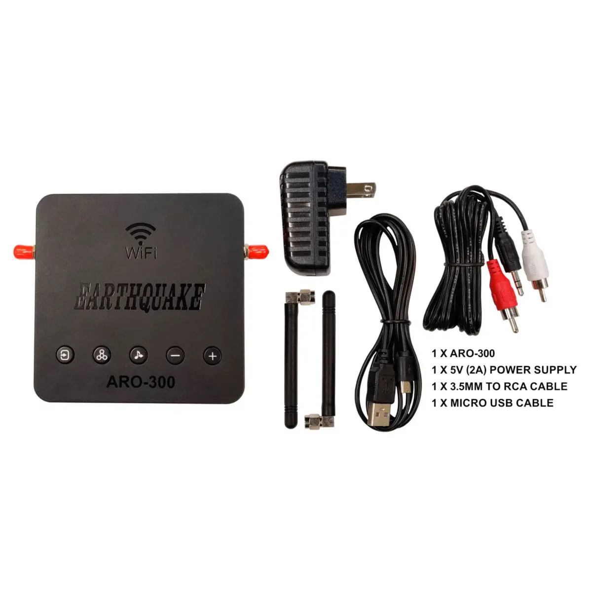 Earthquake Sound AR0-300 2.4GHz Network WiFi Music Streamer Apple Android App