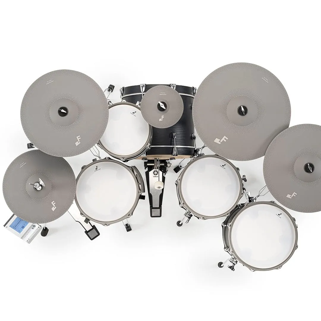 EFNOTE 5X Electronic Drum Set Black Oak
