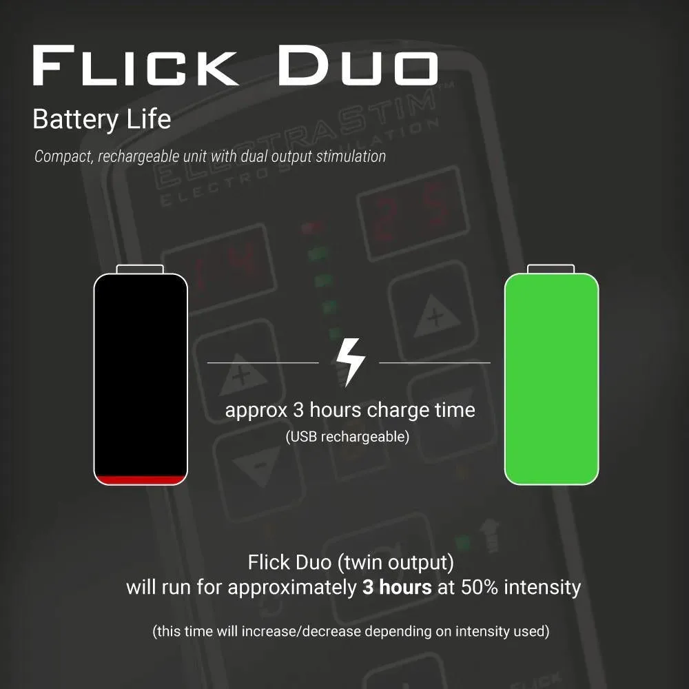 ELECTRASTIM Flick Duo Stimulator Pack
