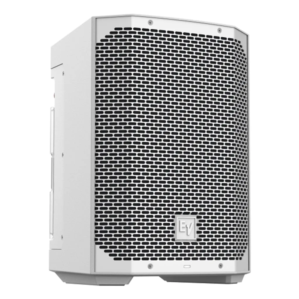 Electro Voice Everse 8 Weatherised Battery Powered Loudspeaker with Bluetooth® audio and Control in White