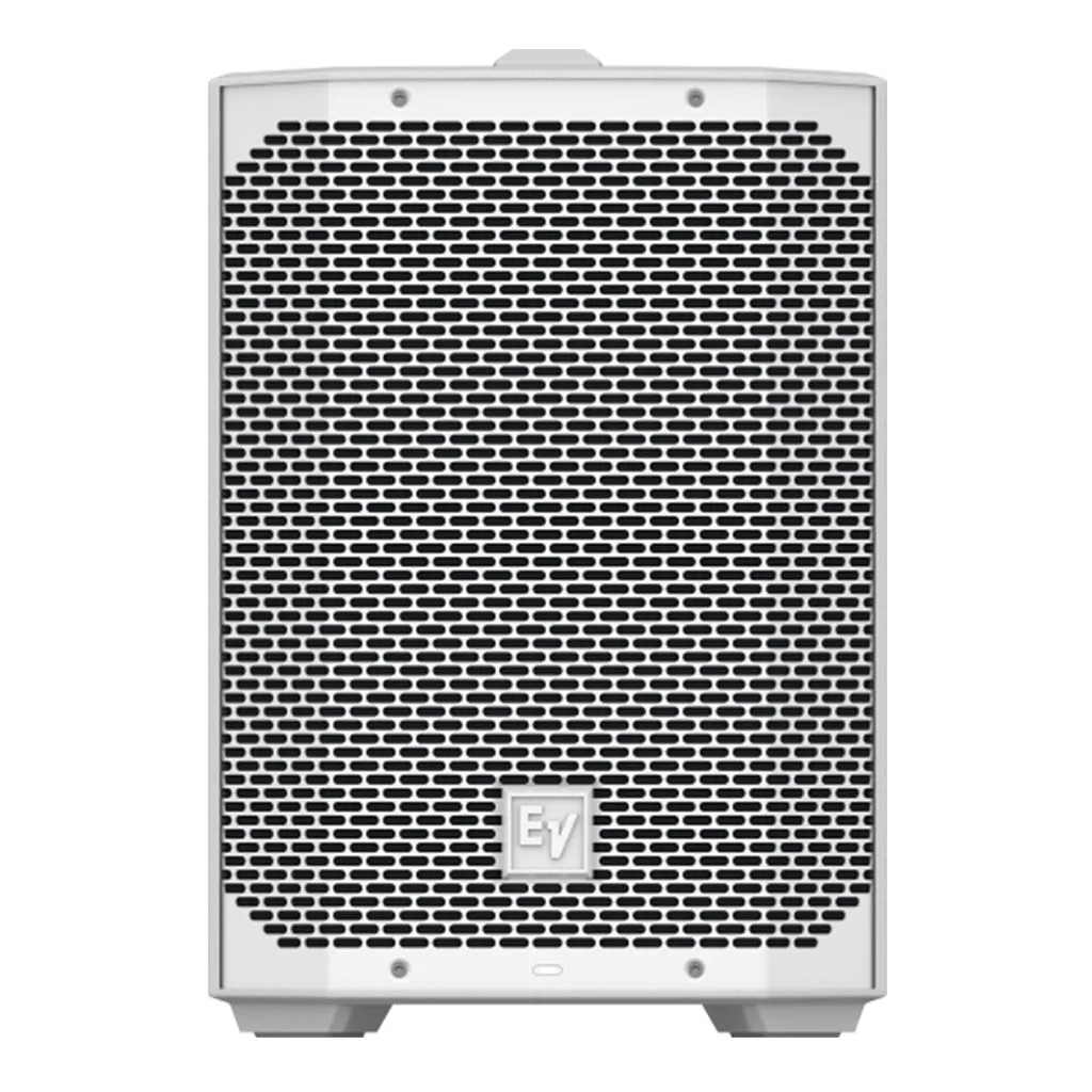 Electro Voice Everse 8 Weatherised Battery Powered Loudspeaker with Bluetooth® audio and Control in White