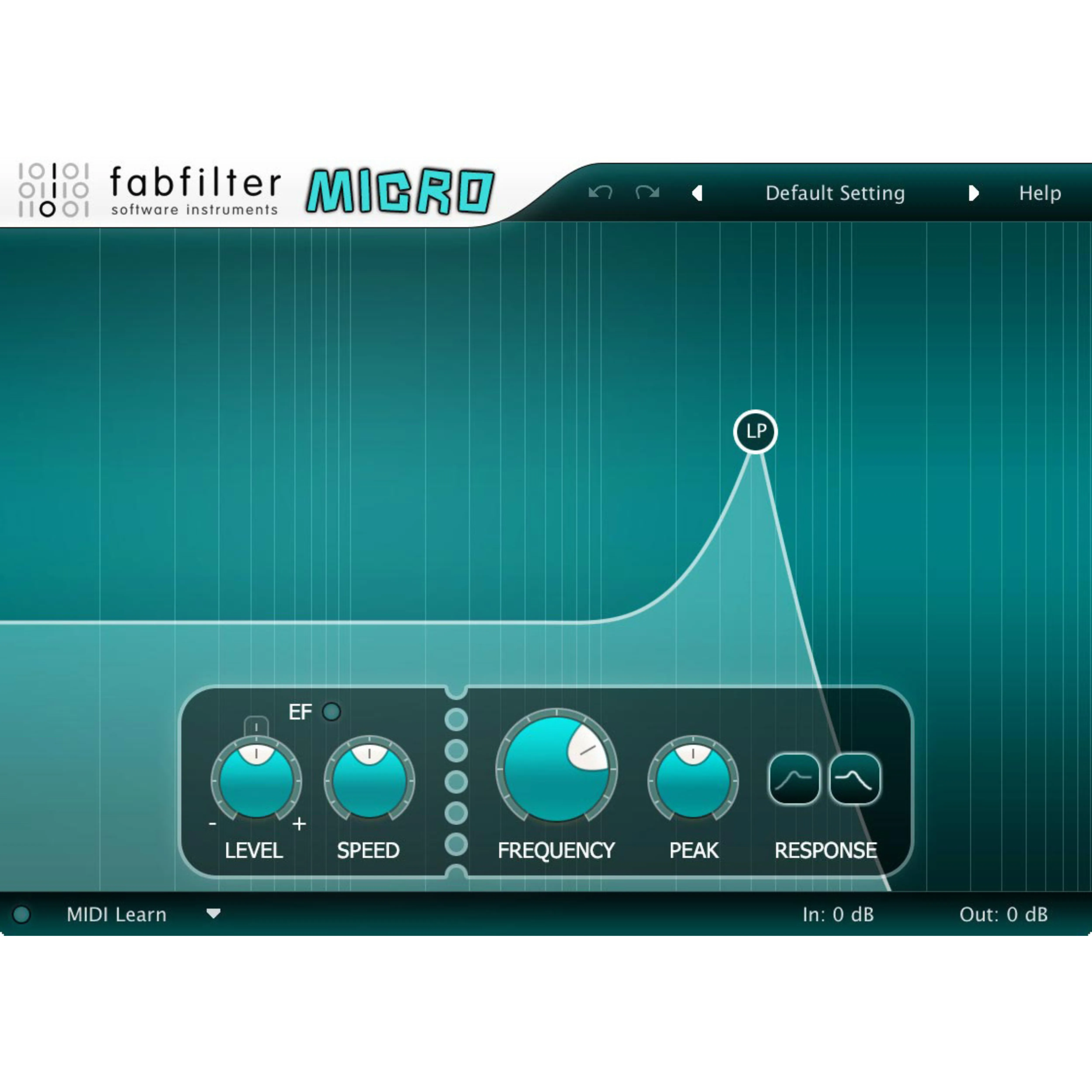 FabFilter Micro Filter Plug-in