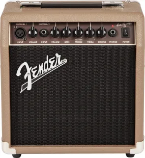Fender Acoustasonic 15 15W Acoustic Guitar Amplifier
