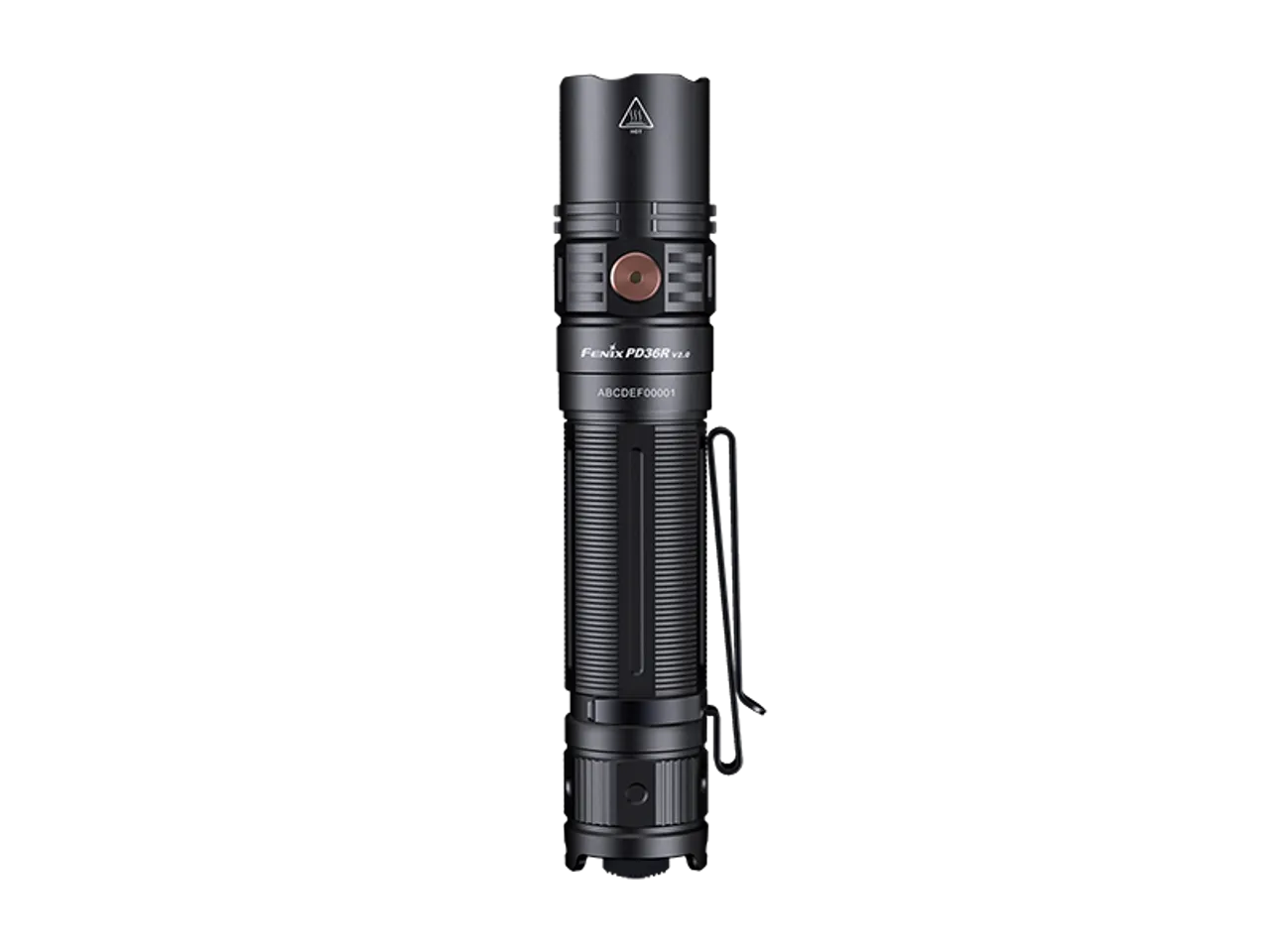 Fenix PD36R V2 1700 Lumen Tactical USB-C Rechargeable Flashlight IP68 Waterproof