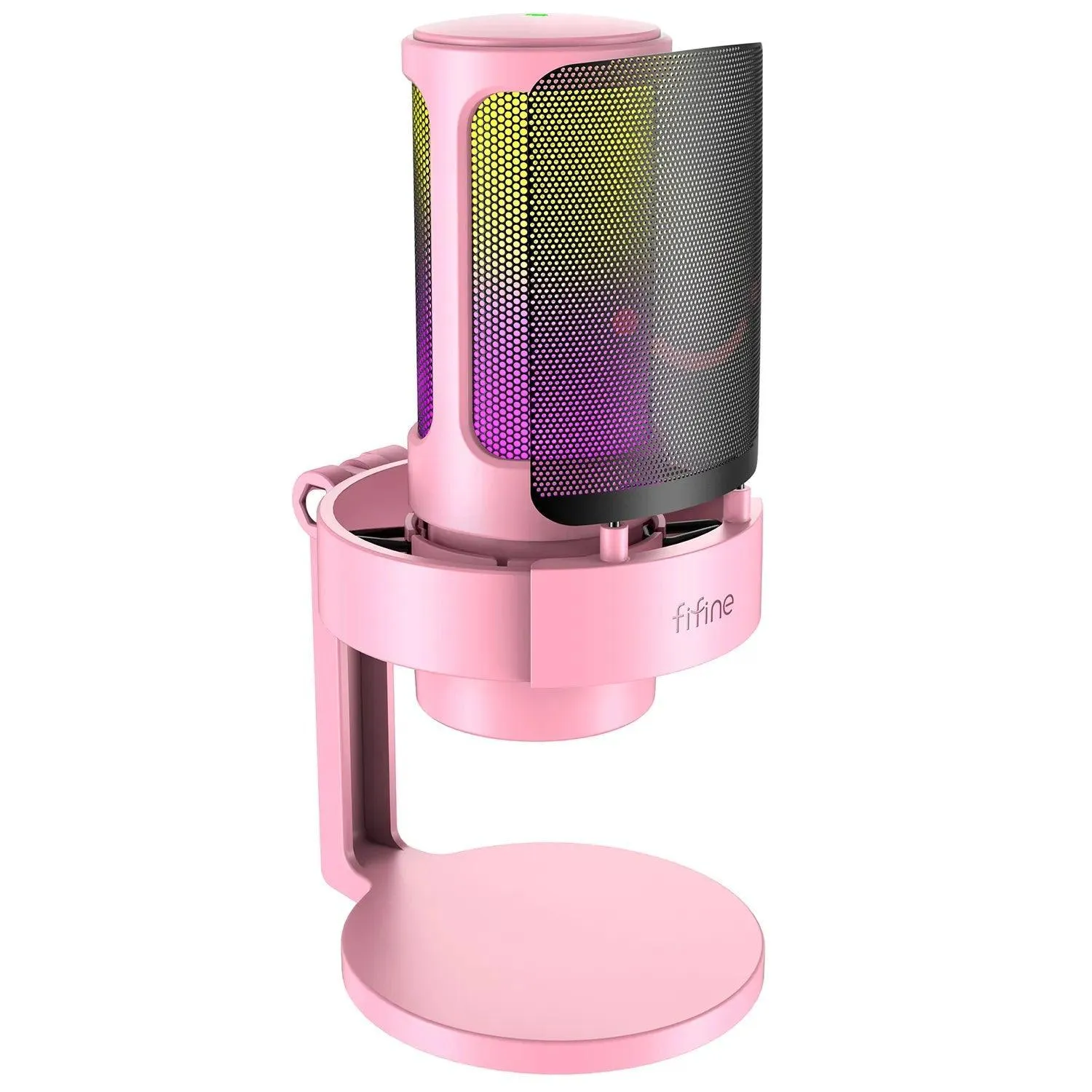 FIFINE A8 RGB USB Microphone: Upgrade Your Gaming Experience with Elite Sound and Stunning Visuals