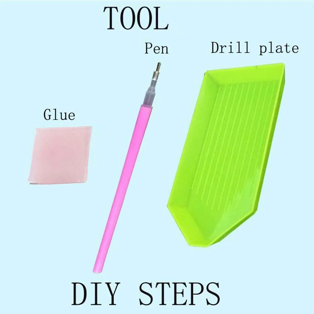 Flower 5D Full Round Drill DIY Diamond Painting  30*40