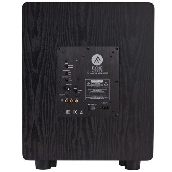 Fyne Audio F3.12 520W 12" Down-firing Active Subwoofer
