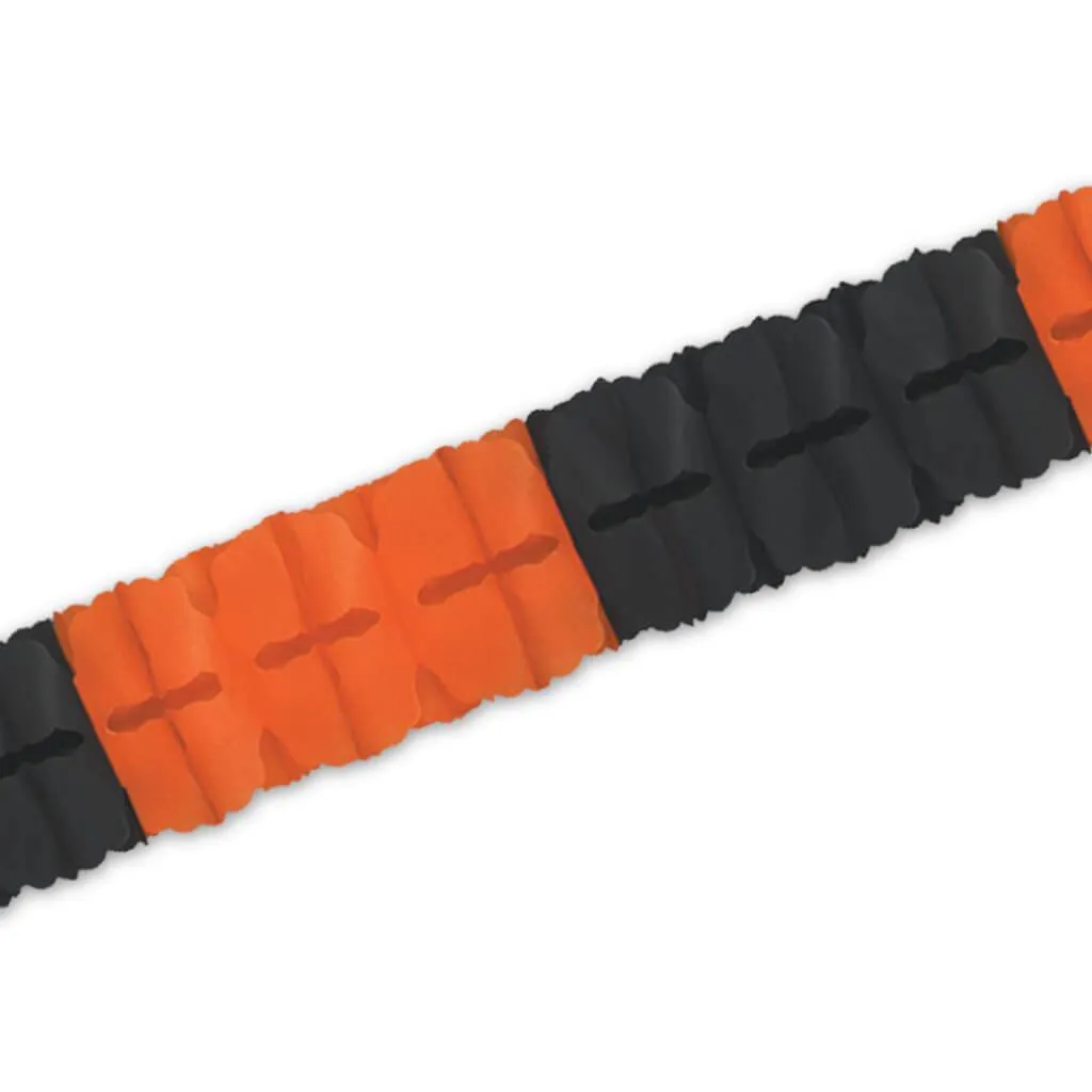 Garland Leaf Orange/Black