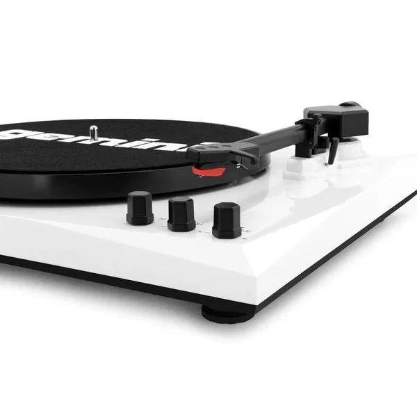 Gemini Audio TT-900BW Stereo Turntable System (Black/White)