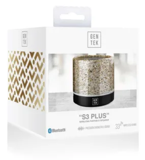 Gentek S3 Plus Wireless Bluetooth Speaker